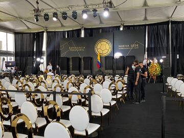 Las mejores imágenes de la ceremonia inaugural de la nueva sede deportiva de la Federación Colombiana de Fútbol en Barranquilla.