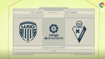 Resumen y goles del Lugo vs. Eibar de la Liga Smartbank