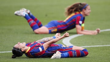 Jenni Hermoso y Alexia Putellas.
