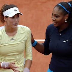 Muguruza podría medirse a Serena y Suárez, con Kerber