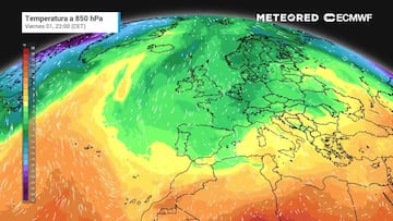 España recibe 2021 con nieve