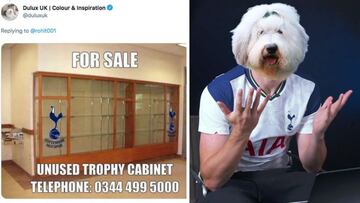 El Tottenham soporta las burlas de su nuevo patrocinador