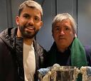 Agüero: “Mi padre me dijo que era mejor que yo pero que no tuvo mi suerte”