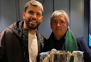 Agüero: “Mi padre me dijo que era mejor que yo pero que no tuvo mi suerte”