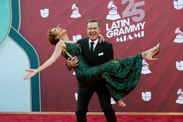 Alan Tacher y Cristina Bernal.