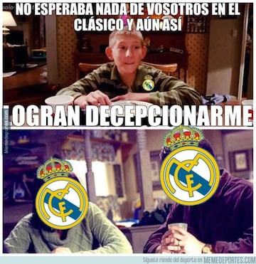 El Clásico: Los mejores memes del Barcelona - Real Madrid