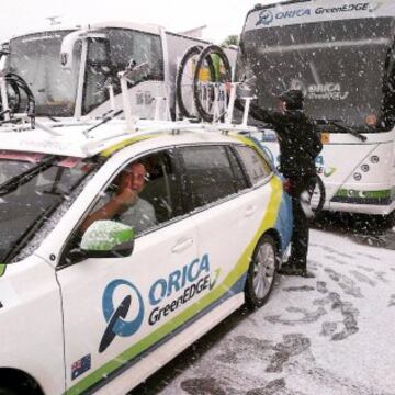 El Terminillo, con una subida de 16,1 kilómetros al 7,3% (con rampas máximas del 12%), es la etapa reina de la Tirreno-Adriático. 