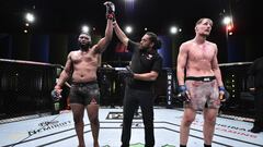 Curtis Blaydes y Alexander Volkov en el UFC Las Vegas 3.