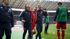 Ribery no será operado, pero estará fuera cerca de dos meses