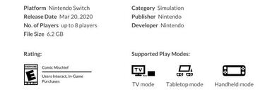 Animal Crossing: New Horizons deja las puertas abiertas a DLC y microtransacciones