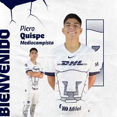 Pumas desmiente al Universitario de Perú tras anuncio de Piero Quispe