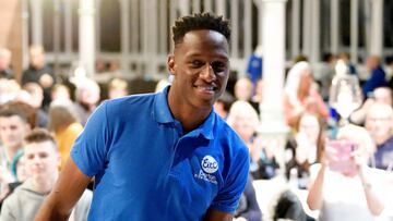 Yerry Mina y su evolución en el Everton