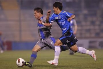 Víctor Hugo Melgar estuvo en Chile con Blooming para enfrentar a la UC.