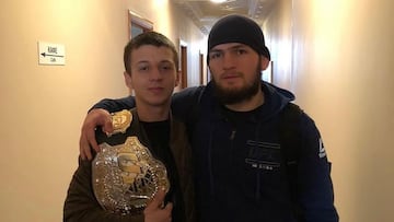 Muhammad Ali Nurmagomedov, primo de Khabib, debuta en MMA con victoria