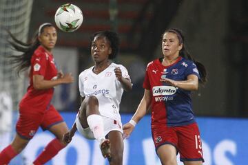 Deportivo Independiente Medellín recibió al América de Cali en la gran final de la Liga Águila Femenina 2019 en el estadio Atanasio Girardot.