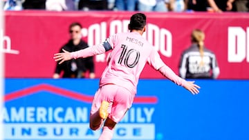 El capitán de Inter Miami, Lionel Messi, lidera la lista del Equipo de la Jornada 8 en la MLS por su actuación ante Colorado Rapids. Ron Chenoy-Imagn Images