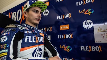 M&aacute;rquez y Rossi ven a Baldassarri con opciones de subir a MotoGP.