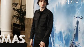 El actor Finn Wolfhard posa durante el photocall de la película 'Cazafantasmas: Imperio Helado' en el Hotel Mandarín Oriental Ritz, a 18 de marzo de 2024, en Madrid (España).
PHOTOCALL;PELÍCULA;CAZAFANTASMAS
Antonio Gutiérrez / Europa Press
18/03/2024