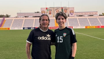 El hijo de Míchel Salgado recibe la llamada de Emiratos Árabes