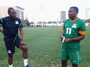 Los hermanos Bwalya participaron en la final de la Copa Africana de Naciones de 1994, en la que los tres vieron actividad en la derrota frente a Nigeria.