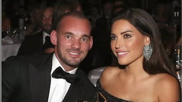 Wesley Sneijder se divorcia de Yolanthe tras nueve años de matrimonio