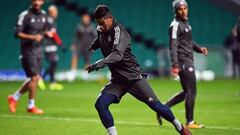 James entrena en día de descanso del Bayern Múnich