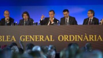 Faus, en la Asamblea General Extraordinaria.