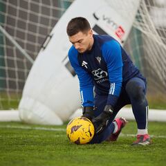 “Me quedo con la parada ante el Albacete por el momento en el que llegó”