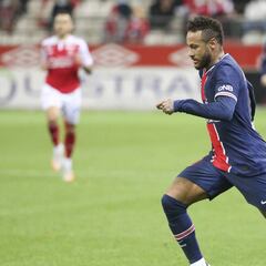 Neymar, lesionado en el gemelo