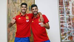 26/06/17 EUROPEO DE POLONIA  SUB 21 SUB21 SELECCION ESPA&Atilde;OLA ESPA&Atilde;A MARCO ASENSIO DANI CEBALLOS ENTREVISTA 