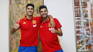 26/06/17 EUROPEO DE POLONIA SUB 21 SUB21 SELECCION ESPAÃOLA ESPAÃA MARCO ASENSIO DANI CEBALLOS ENTREVISTA