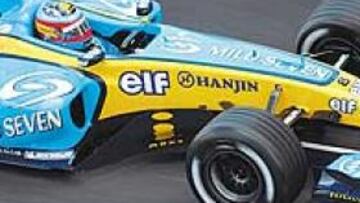 COMIENZO ESPERANZADOR. Los entrenamientos libres del viernes no tienen valor clasifi catorio, pero Alonso ha empezado con ganas el gran premio de casa.