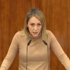 Quién es Alma Ezcurra, la diputada de Ayuso que debutó en la Asamblea con un discurso contra la amnistía