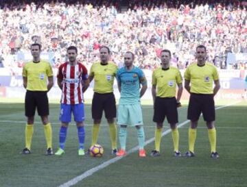 Atlético de Madrid-Barcelona en imágenes