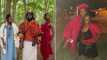 Llevaba meses desaparecida y su familia la encuentra en un bosque de Escocia con una comunidad africana