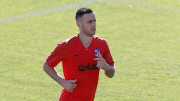 Kalinic entrenando con el Atl&eacute;tico