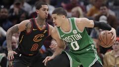 Tatum, durante un partido esta temporada