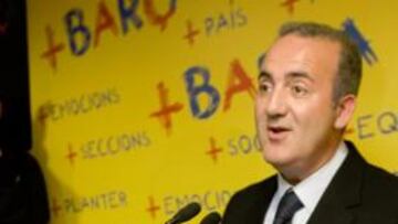 <b>CONVENCIDO. </b>Alfons Godall, el pasado lunes en el acto de presentación de su precandidatura.