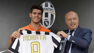 "Morata is sentimentally linked to Italy" - Juventus CEO, Marotta