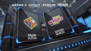Resumen del Palma Futsal 1-4 ElPozo Murcia