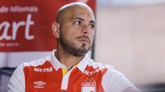 Omar P&eacute;rez, jugador de Santa Fe