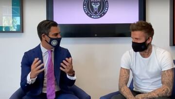Previo a comenzar la pretemporada de la MLS, Becks acudió a una entrevista con el alcalde de Miami, donde confirmó que siguen buscando instaurar el ADN del club.