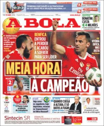 Portadas de la prensa mundial