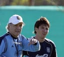 Sabella: "Hemos comprobado que Messi es humano"