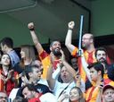 Arda Turan vibró en el palco con la victoria del Galatasaray