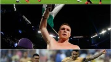 Algunos de los eventos deportivos.