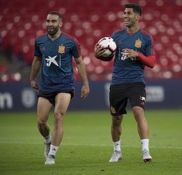 Carvajal y Marco Asensio.