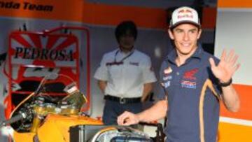 Marc Márquez, animado ante la cita de Austin.