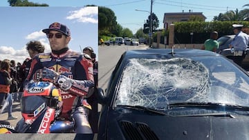 Imágenes del accidente de Nicky Hayden