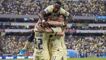 América goleó a Chivas en el Clásico Nacional de la Liga MX